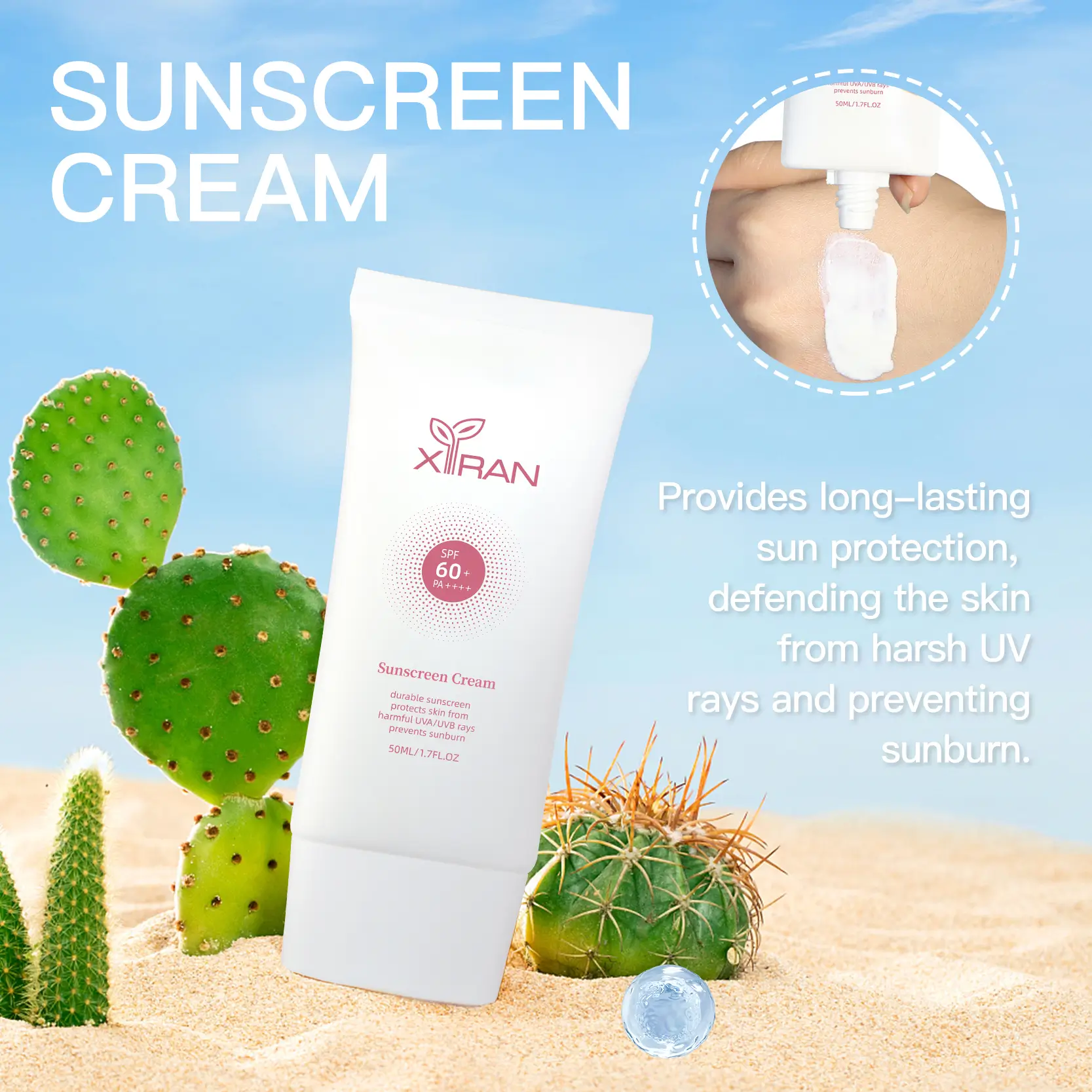 Private Label sunscreen cream